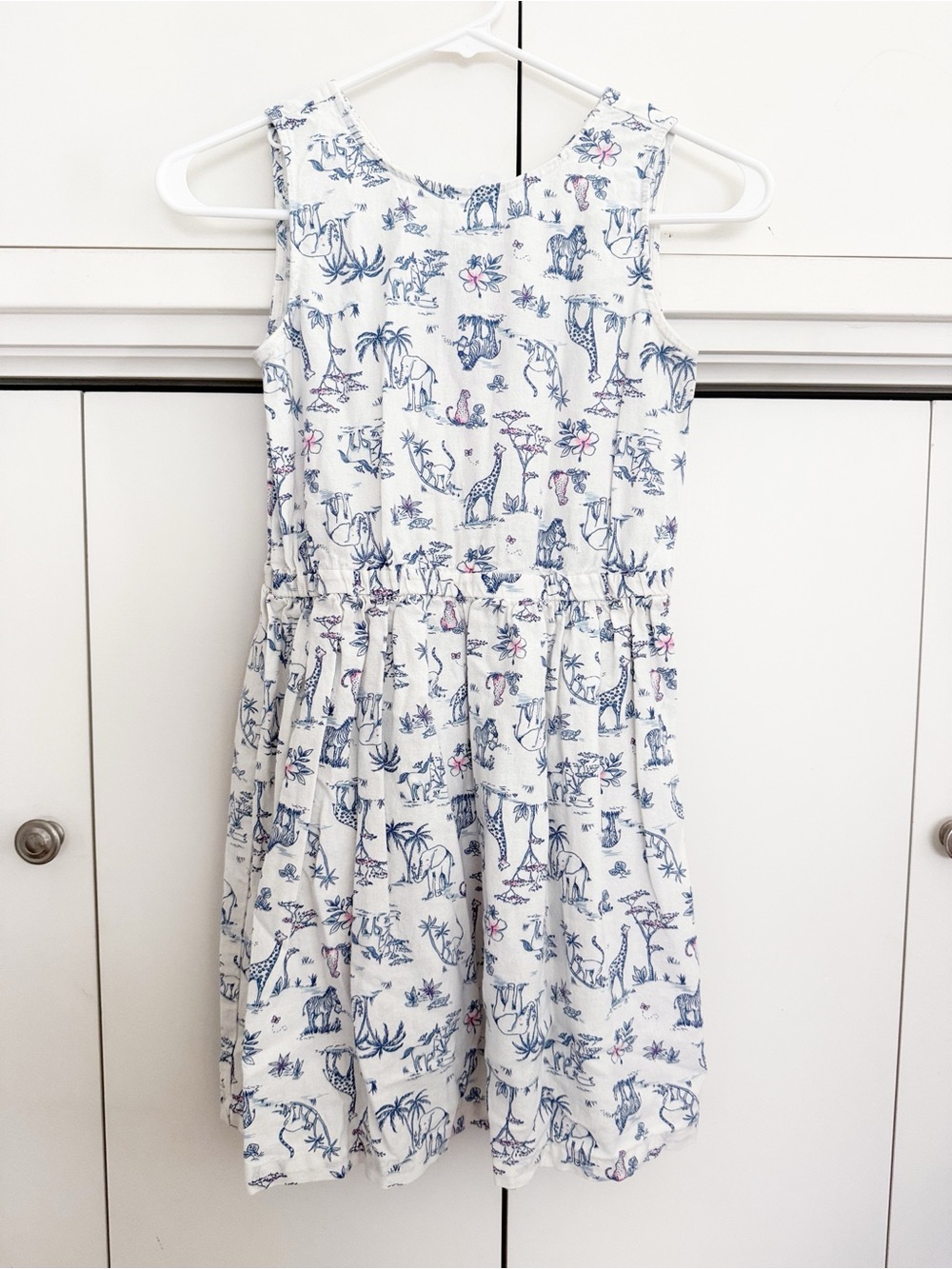 Carters Safari Zoo Fit and Flare Dress